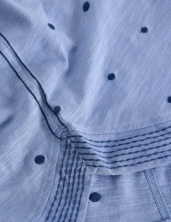 Pure Cotton Embroidered T-Shirt