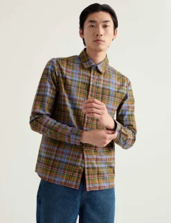 Pure Cotton Flannel Shirt