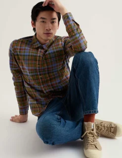 Pure Cotton Flannel Shirt