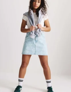 Pure Cotton Floral Denim Skirt (2-16 Yrs)