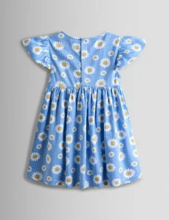 Pure Cotton Floral Dress (6 Mths-7 Yrs)