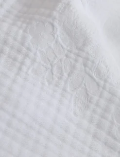 Pure Cotton Floral Jacquard Bedding Set