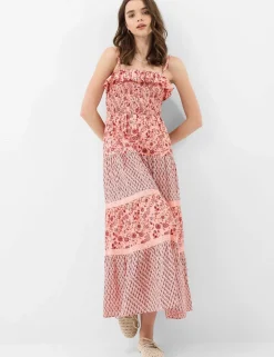 Pure Cotton Floral Maxi Beach Dress