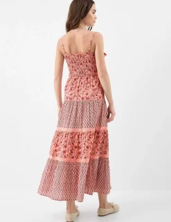 Pure Cotton Floral Maxi Beach Dress