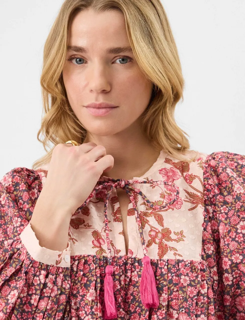 Pure Cotton Floral Midi Kaftan