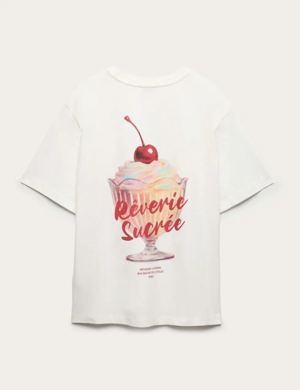 Pure Cotton Floral Oversized Graphic T-Shirt