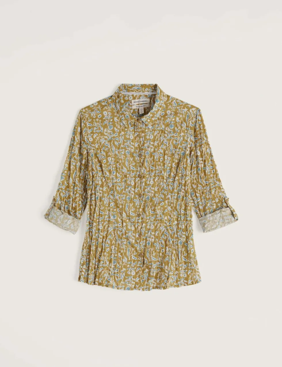 Pure Cotton Floral Print Shirt