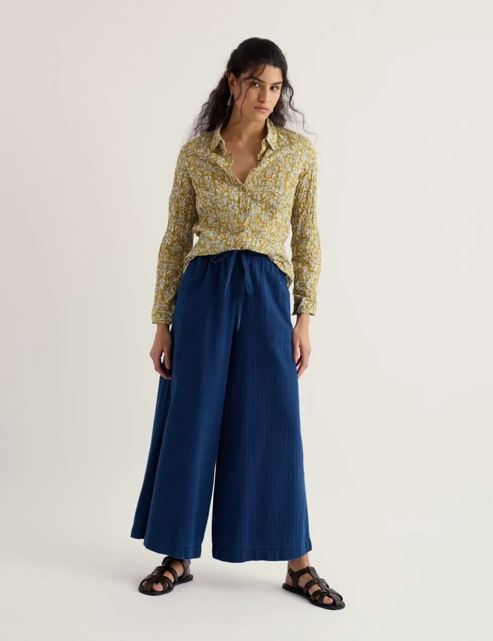 Pure Cotton Floral Print Shirt