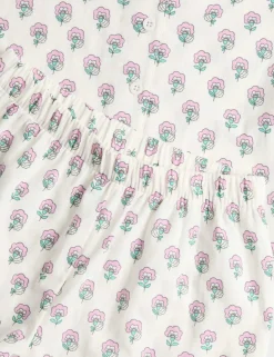 Pure Cotton Floral Print Pyjamas (6-16 Yrs)