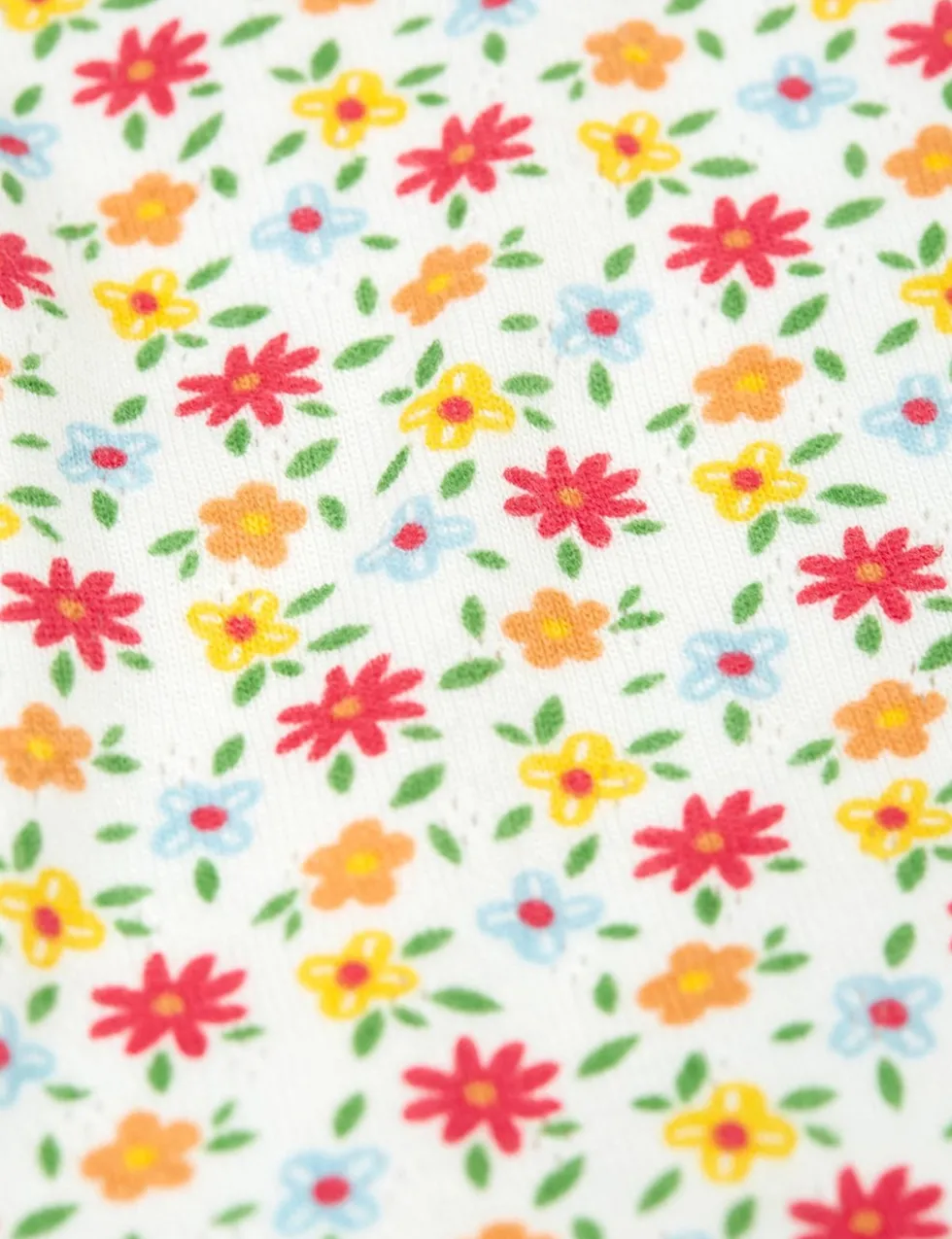 Pure Cotton Floral Pyjamas (1-12 Yrs)
