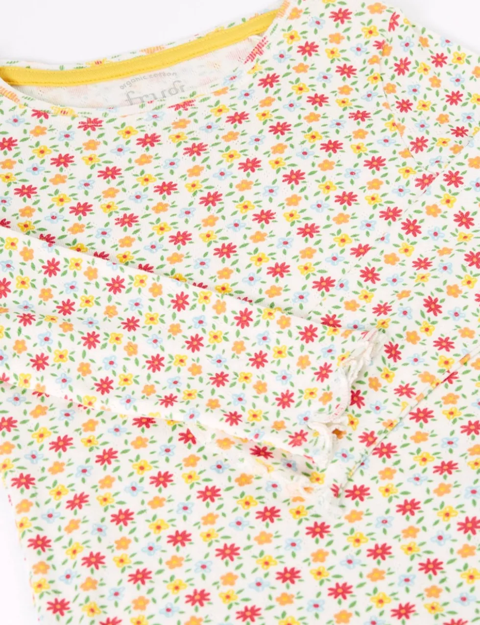 Pure Cotton Floral Pyjamas (1-12 Yrs)