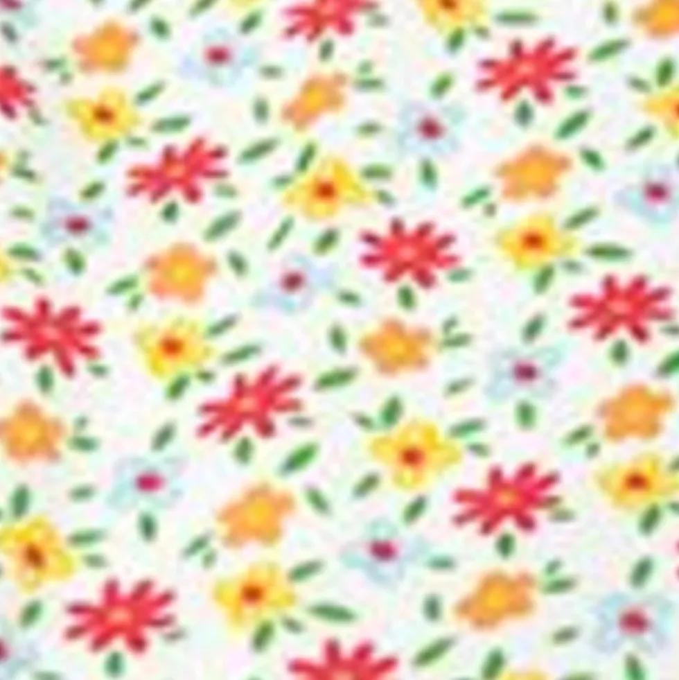 Pure Cotton Floral Pyjamas (1-12 Yrs)