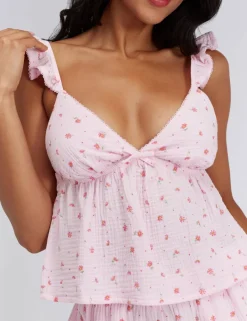 Pure Cotton Floral Pyjamas in a Bag