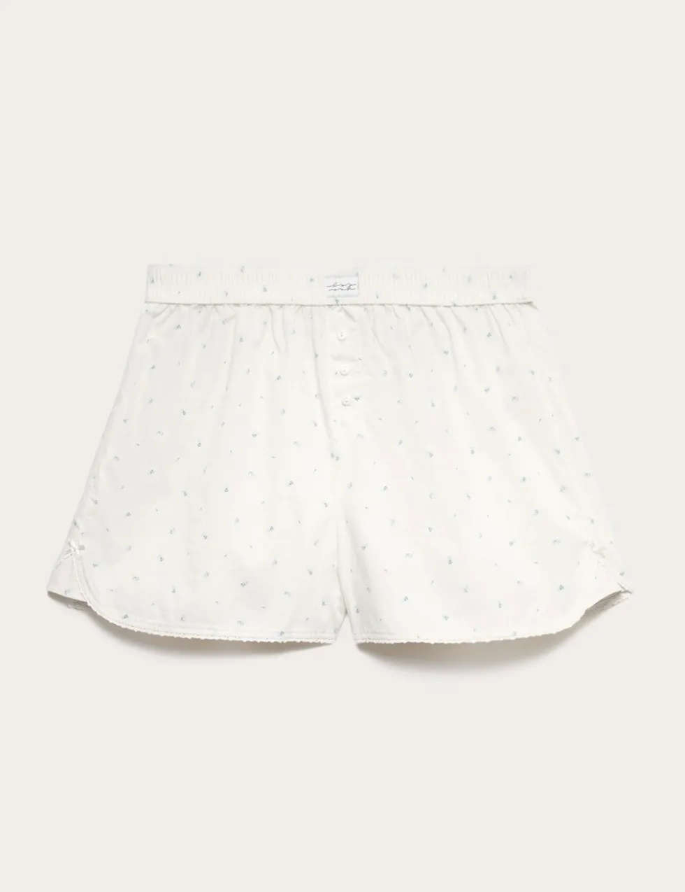 Pure Cotton Floral Pyjama Shorts