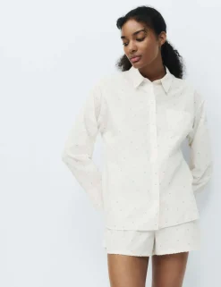 Pure Cotton Floral Pyjama Shorts