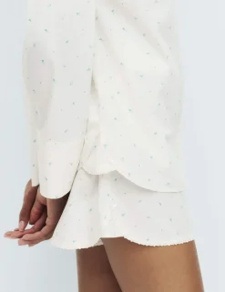 Pure Cotton Floral Pyjama Shorts