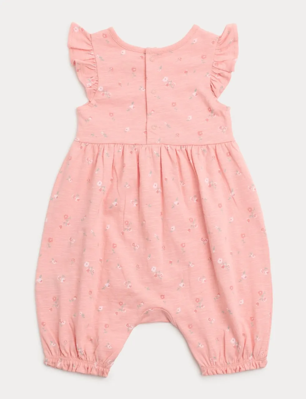 Pure Cotton Floral Romper (0-3 Yrs)