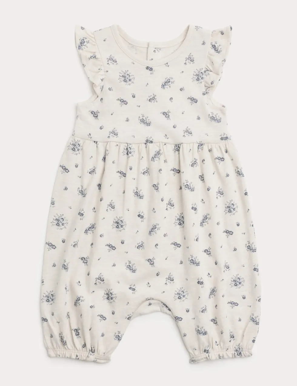 Pure Cotton Floral Romper (0-3 Yrs)