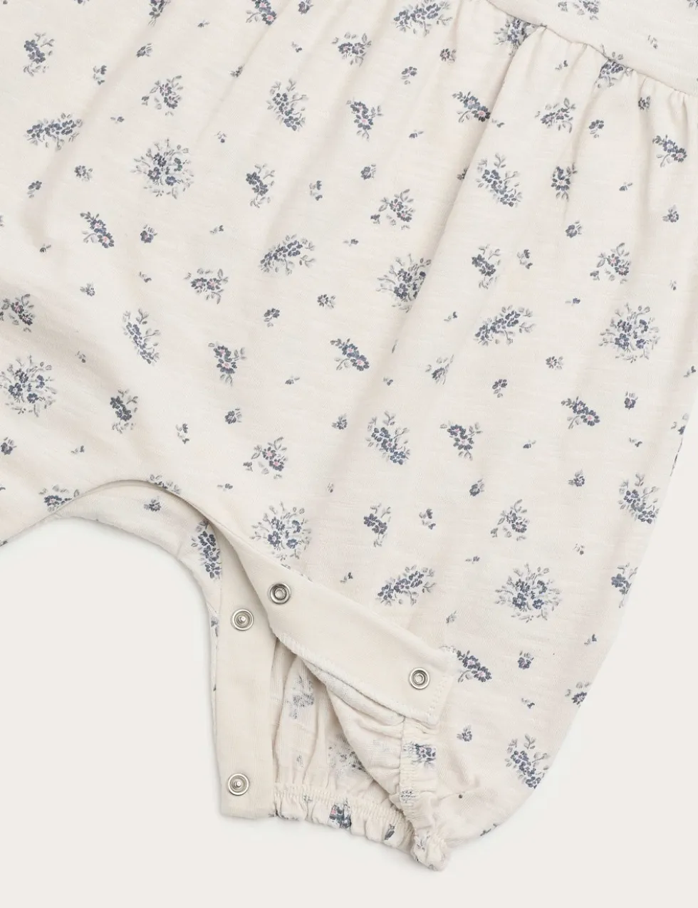 Pure Cotton Floral Romper (0-3 Yrs)