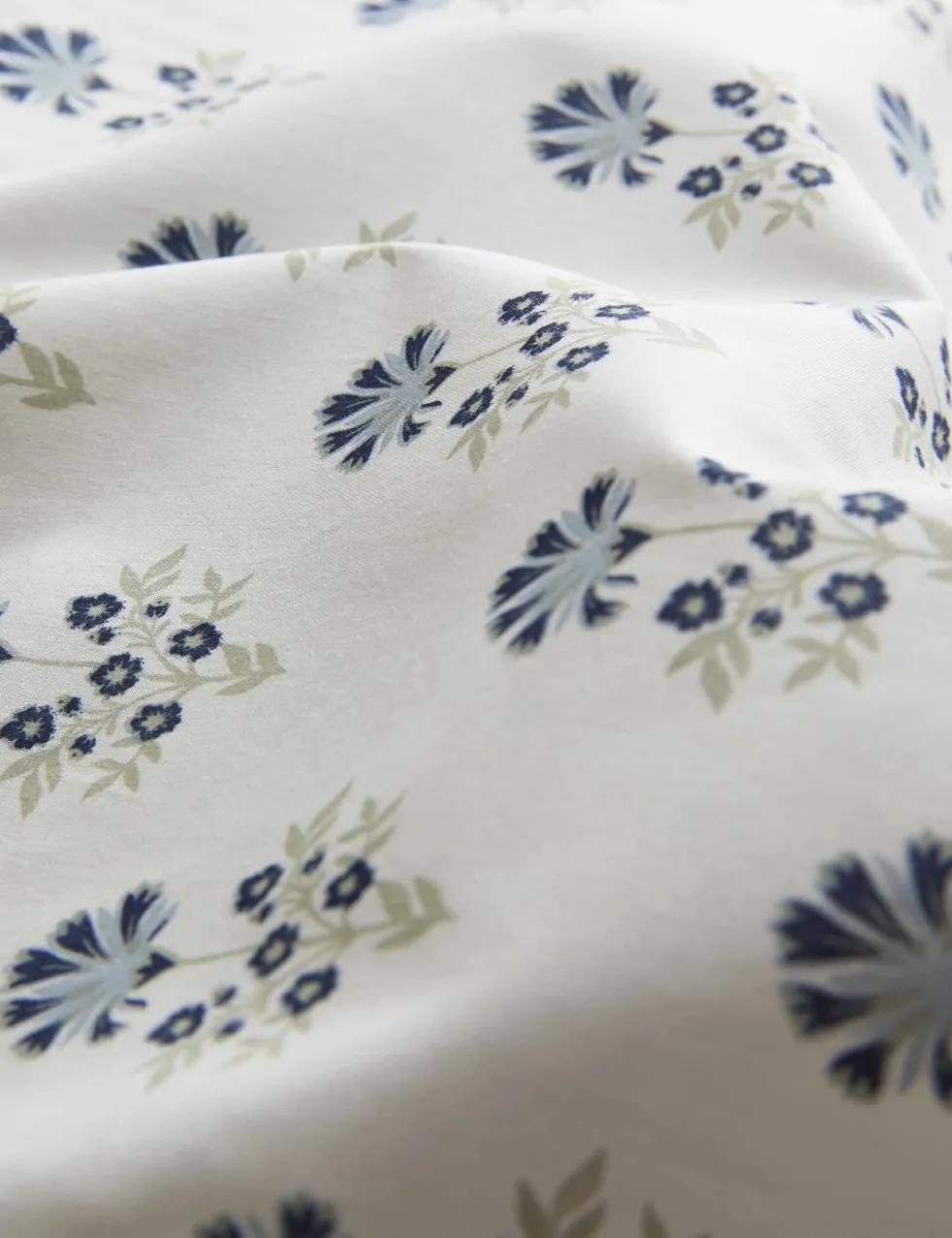 Pure Cotton Floral Ruffle Bedding Set