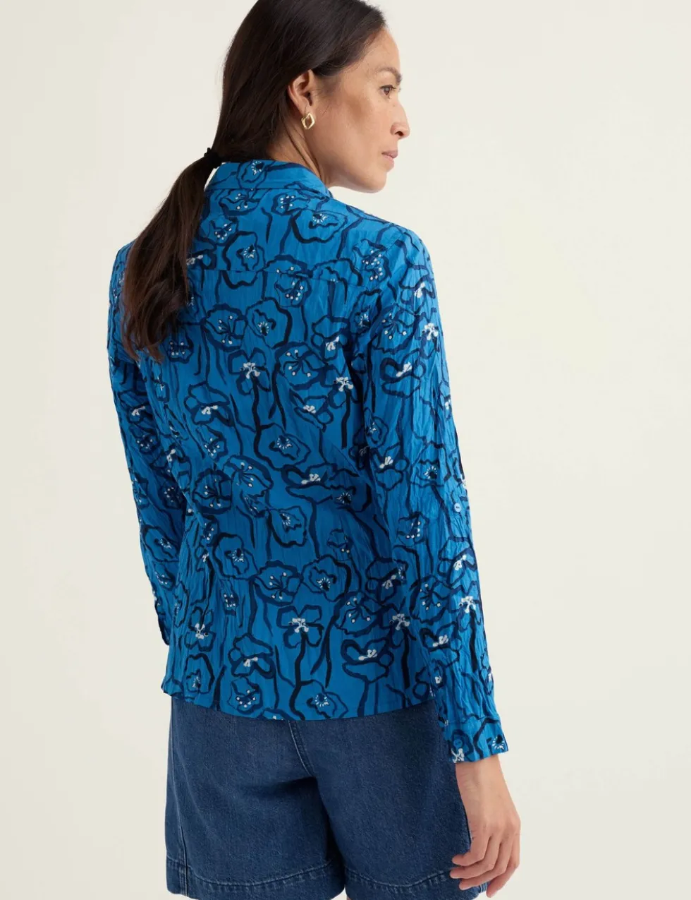 Pure Cotton Floral Shirt