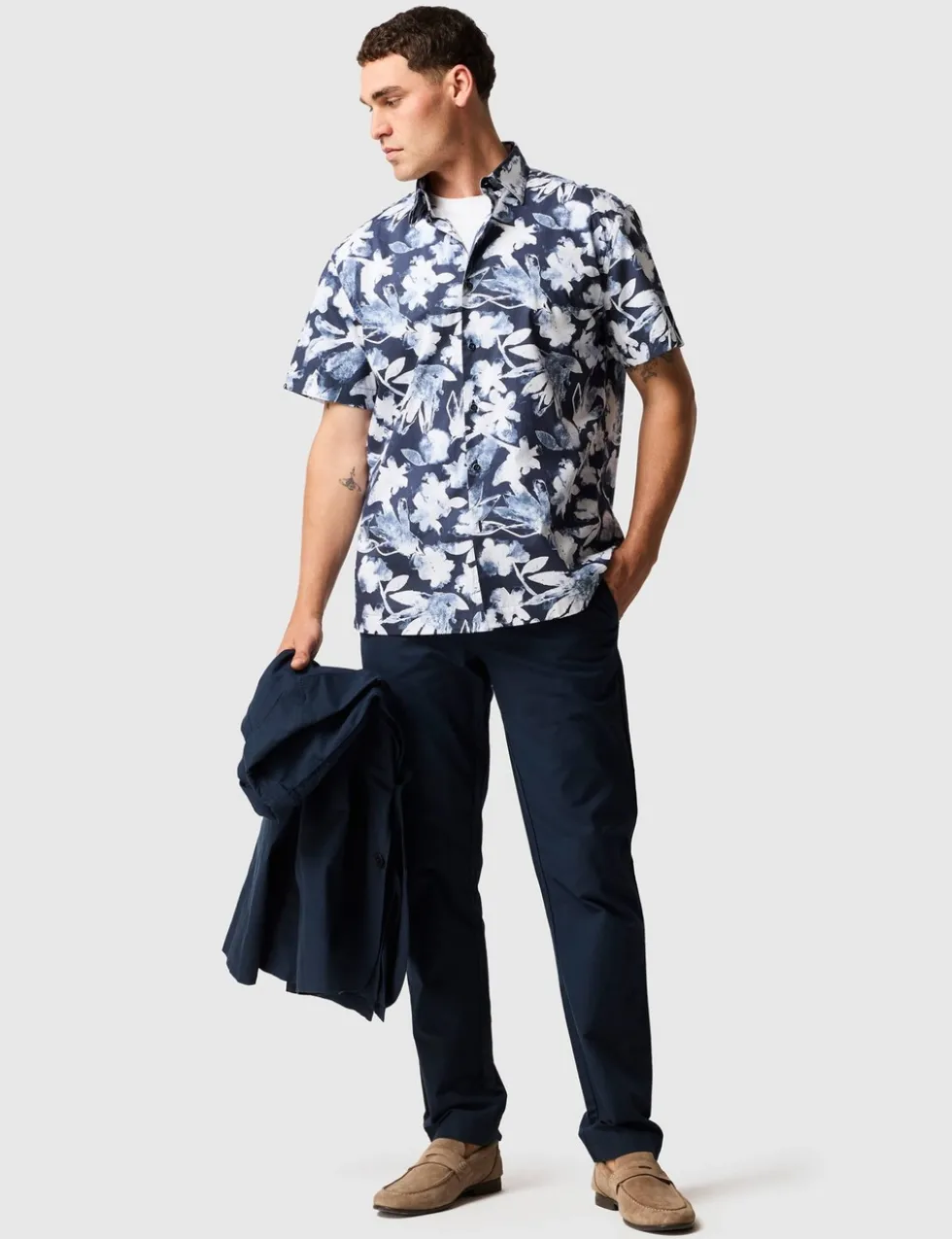 Pure Cotton Floral Shirt