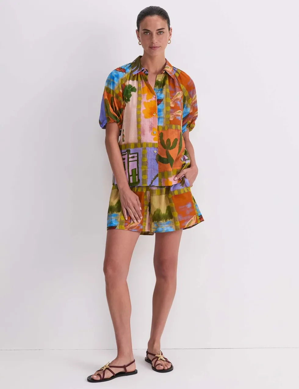 Pure Cotton Floral Shirt