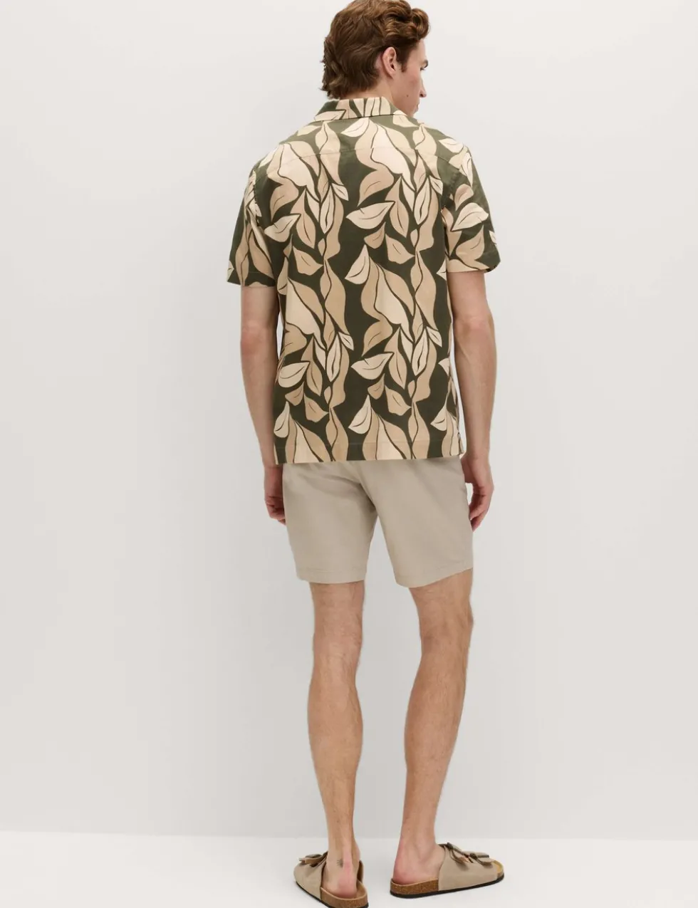 Pure Cotton Floral Short Sleeve Shirt
