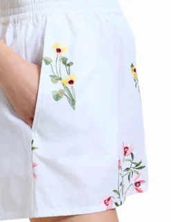 Pure Cotton Floral Shorts