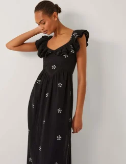 Pure Cotton Floral Skater Dress