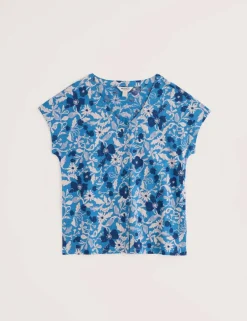 Pure Cotton Floral Top