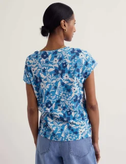 Pure Cotton Floral Top