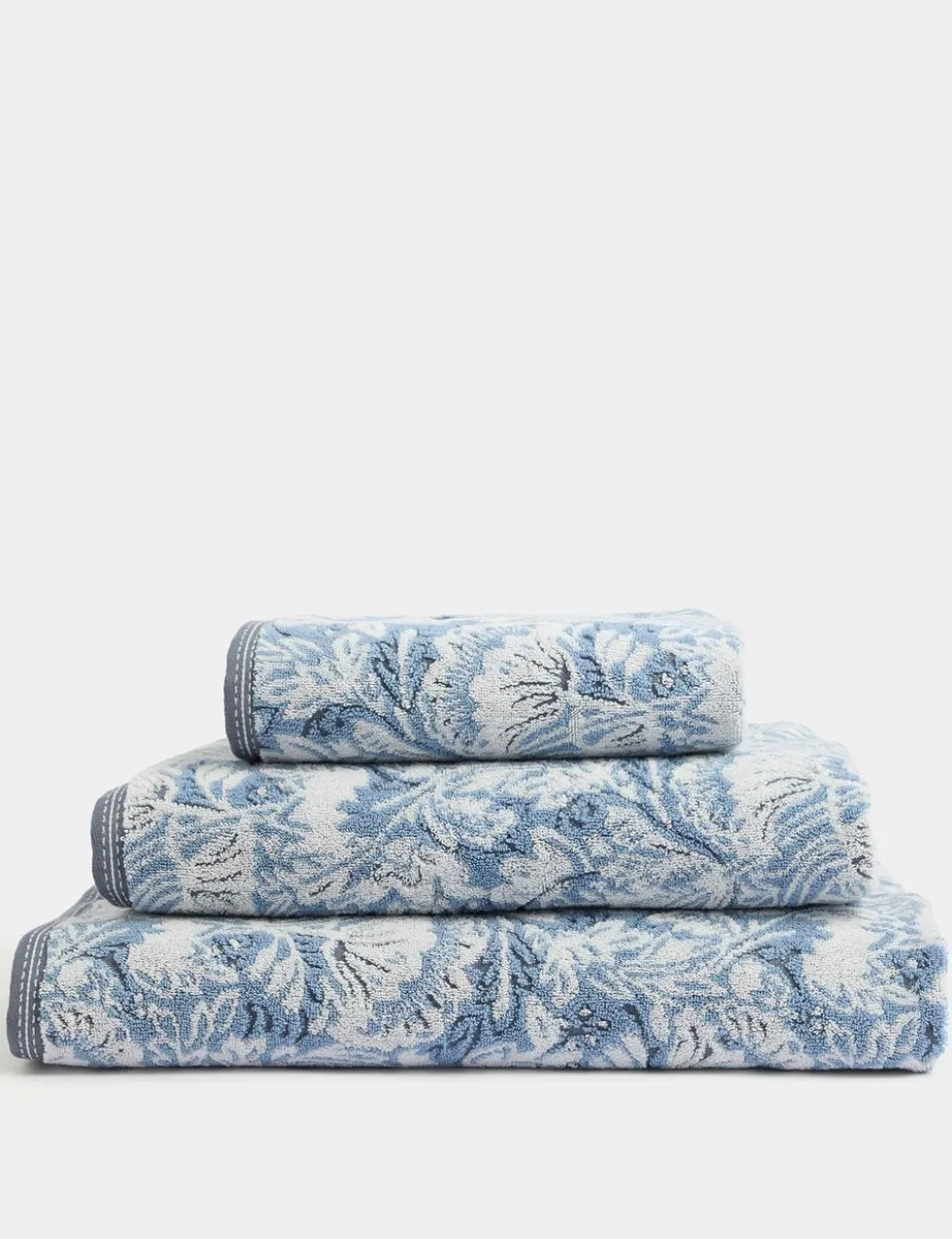 Pure Cotton Floral Towel