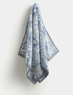 Pure Cotton Floral Towel
