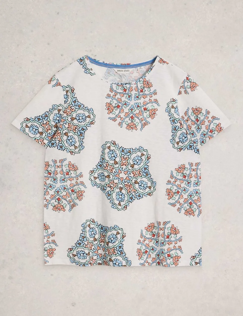 Pure Cotton Floral T-Shirt
