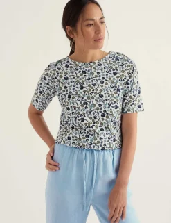 Pure Cotton Floral T-Shirt