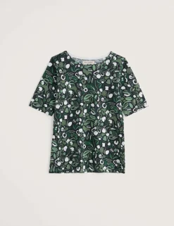 Pure Cotton Floral T-Shirt