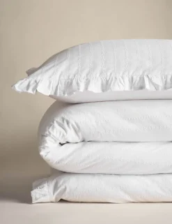 Pure Cotton French Ruffle Embroidery Bedding Set