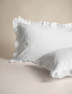 Pure Cotton French Ruffle Embroidery Bedding Set