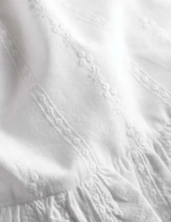Pure Cotton French Ruffle Embroidery Bedding Set