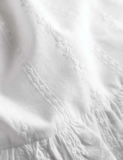 Pure Cotton French Ruffle Embroidery Bedding Set