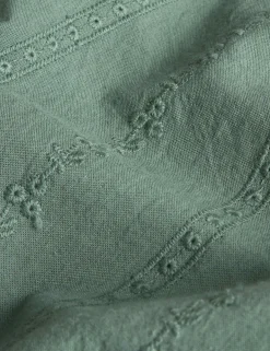 Pure Cotton French Ruffle Embroidery Bedding Set