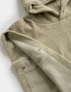 Pure Cotton Frog Poncho (0-3 Yrs)