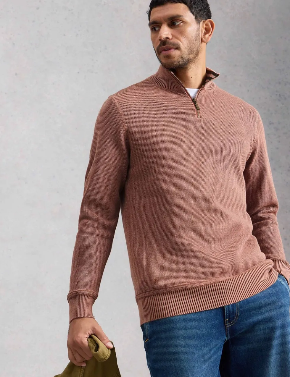 Pure Cotton Funnel Neck Jumper