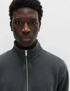 Pure Cotton Garment Dye Coach Jacket