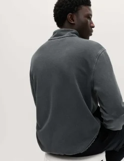 Pure Cotton Garment Dye Coach Jacket