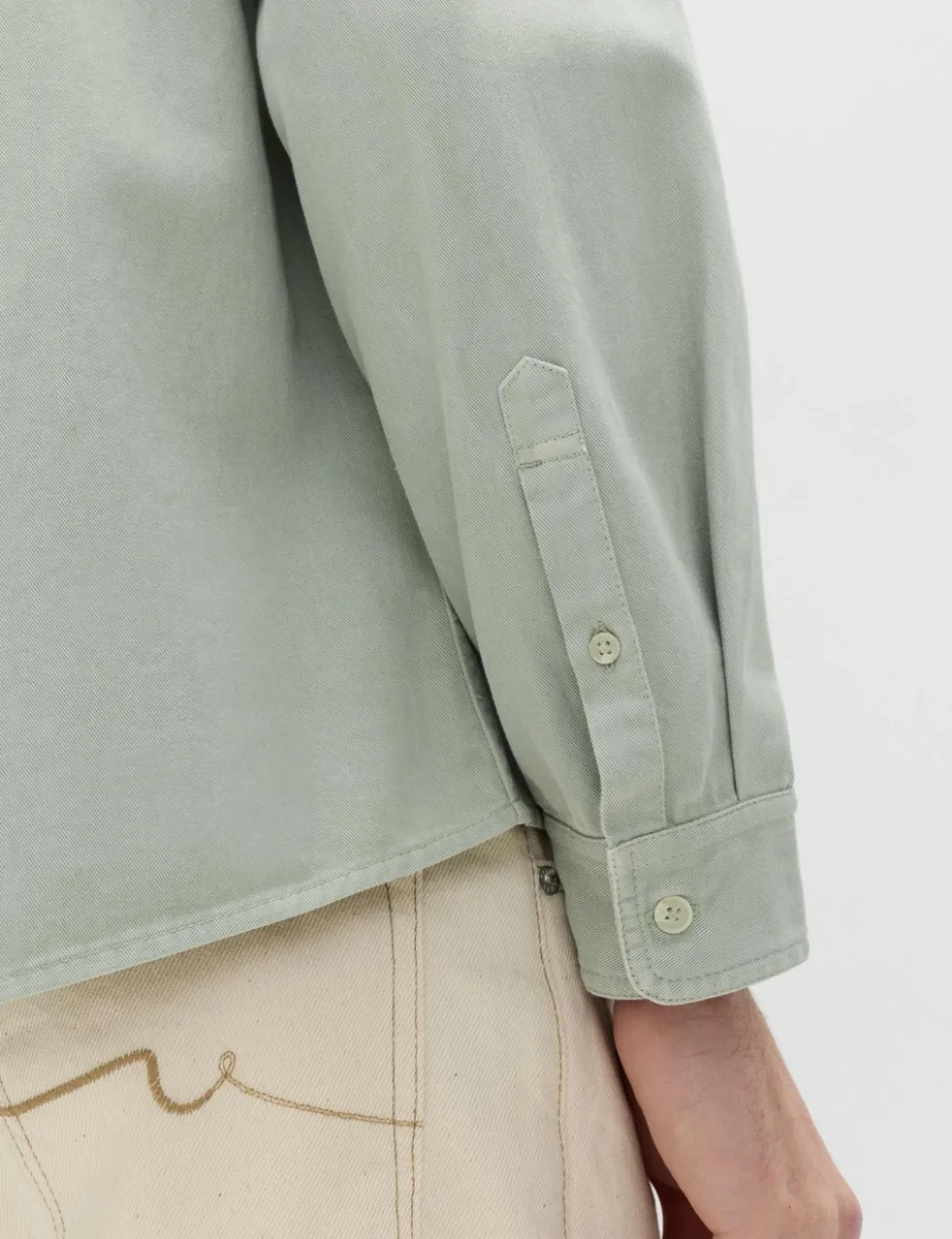 Pure Cotton Garment Dye Shirt