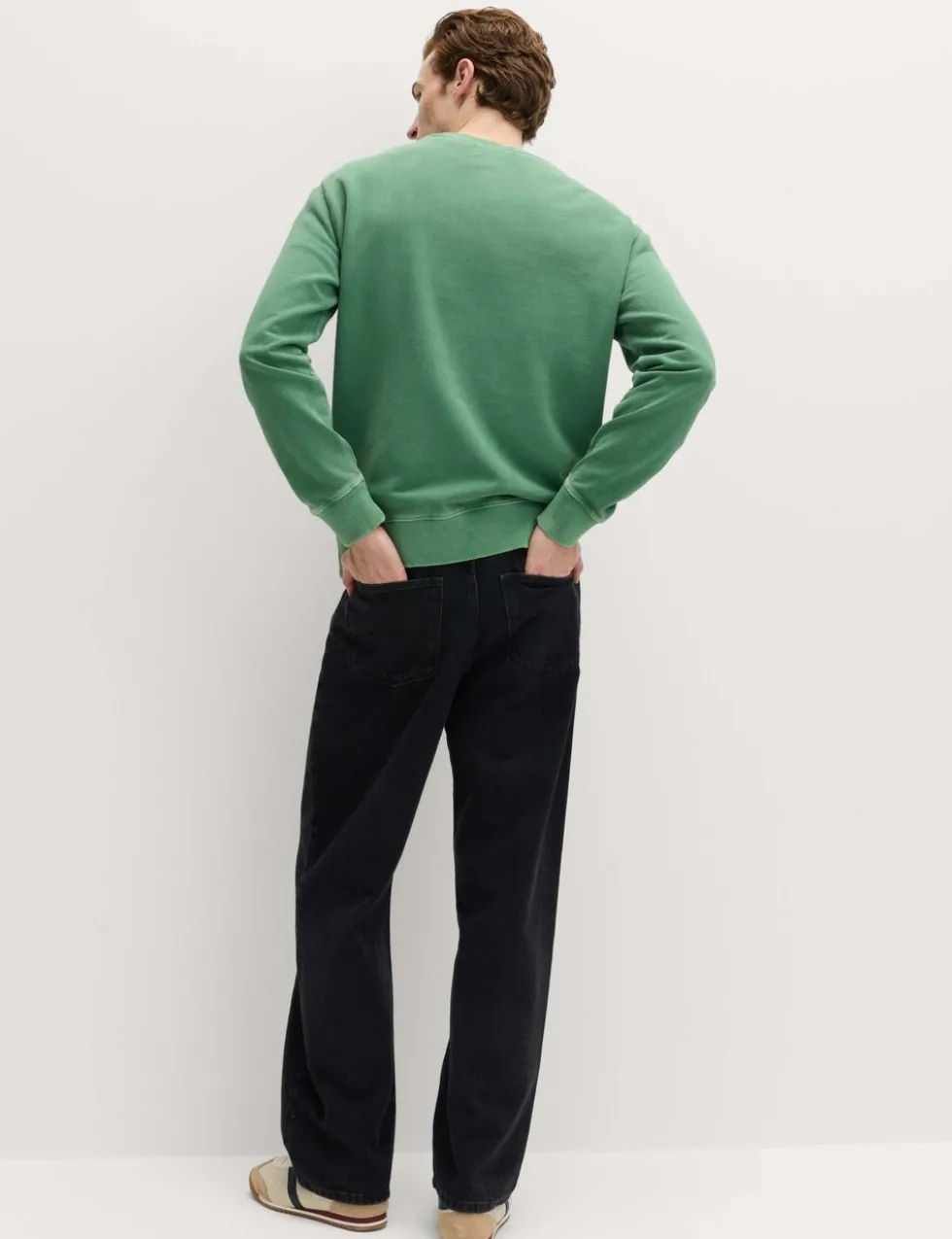 Pure Cotton Garment Dye Sweatshirt