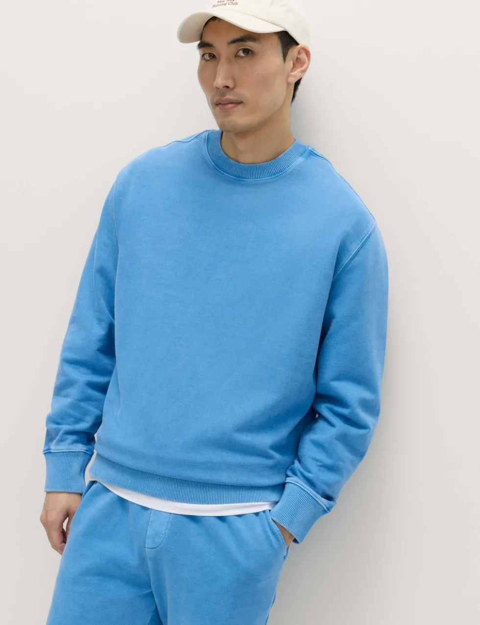 Pure Cotton Garment Dye Sweatshirt