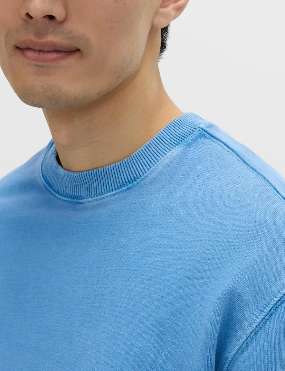 Pure Cotton Garment Dye Sweatshirt